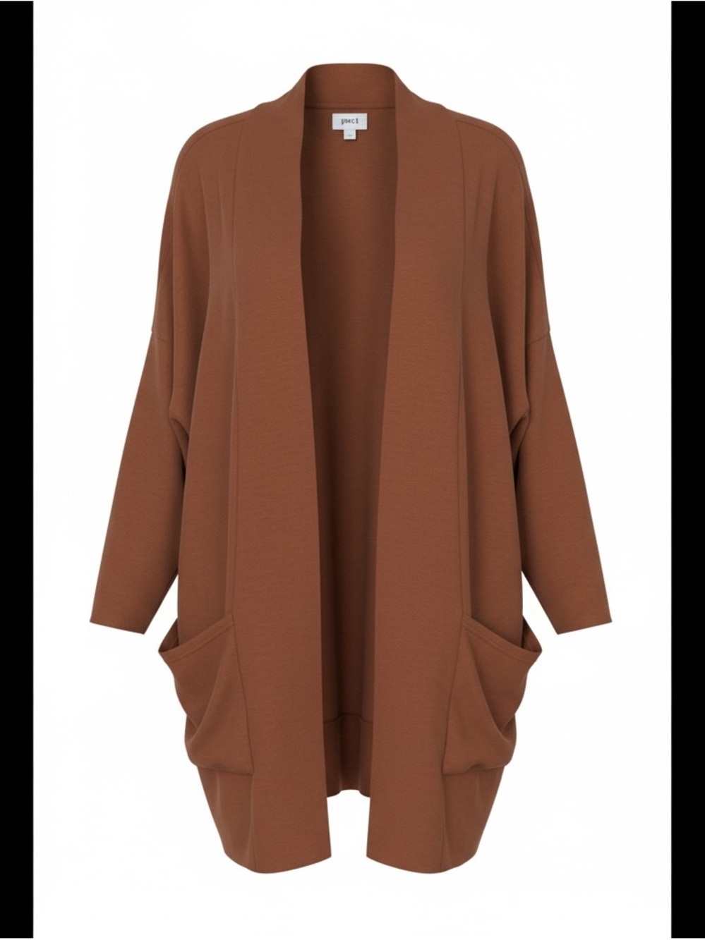 PACT Organic Airplane Open Cardigan - Fall Autumn size M/L